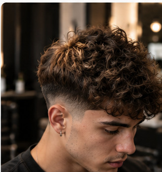 Corte crop texturizado